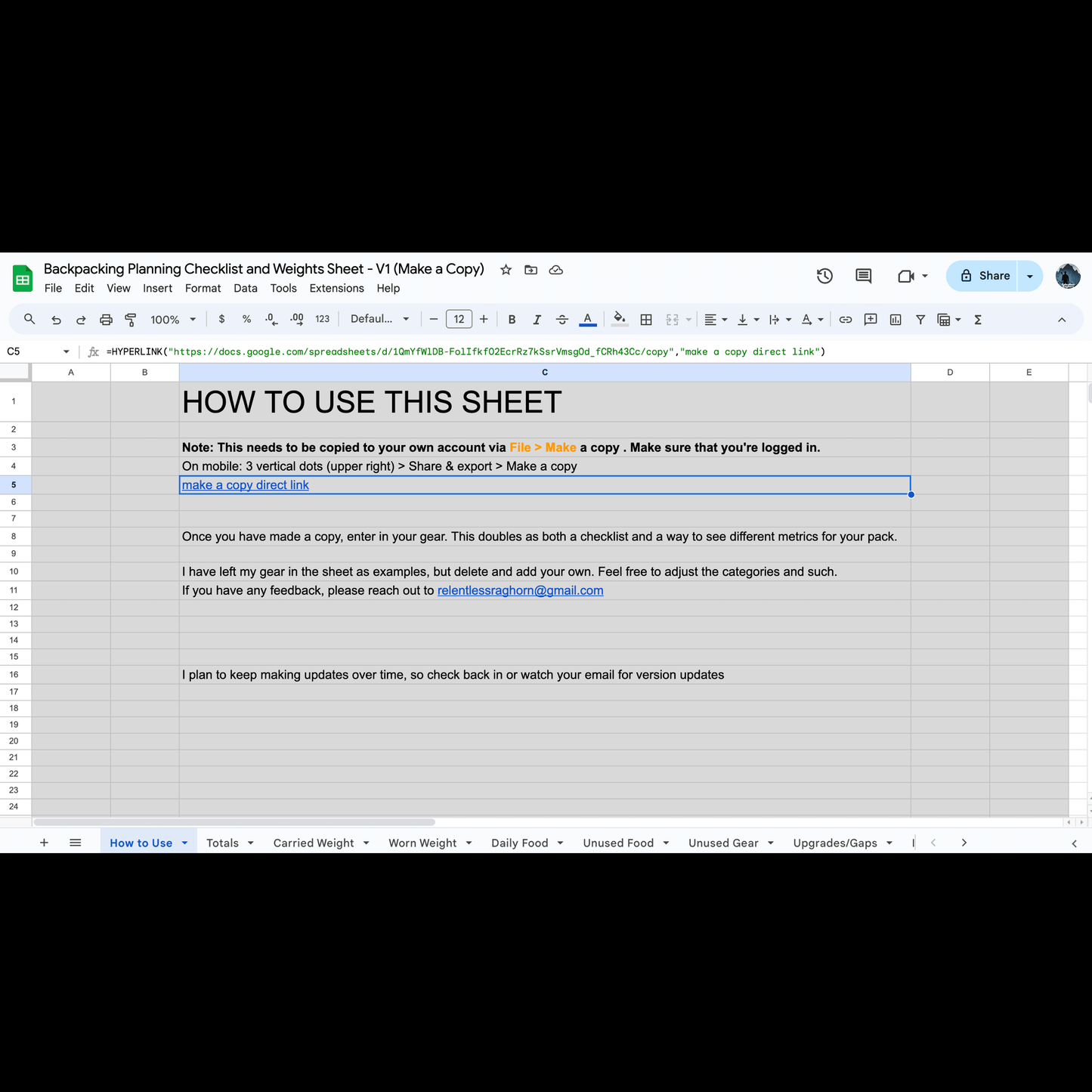 Gear Checklist + Pack Weight Calculator for Backpack Hunting