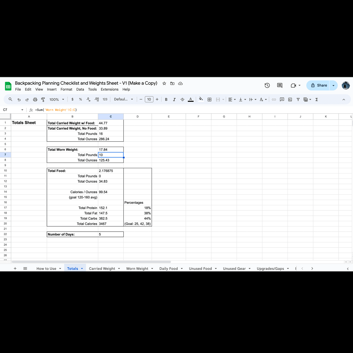 Gear Checklist + Pack Weight Calculator for Backpack Hunting